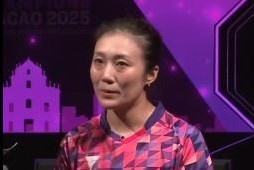 韩莹：没想到自己会取胜，下一场一分一分地战斗，争取有更好表现