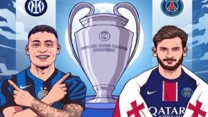 DeepSeek预测欧冠冠军：国米2-1或1-0巴黎，时隔15年再次夺冠！