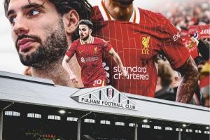 客战富勒姆！利物浦ins发海报预热：迪亚斯、若塔、索博三将出镜